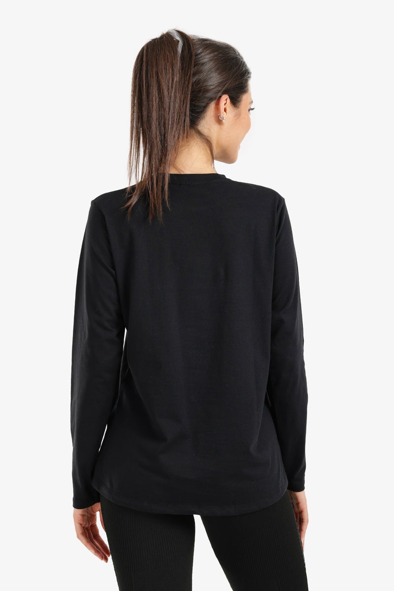 Carina Long Sleeve Relaxed T-Shirt - Image 4